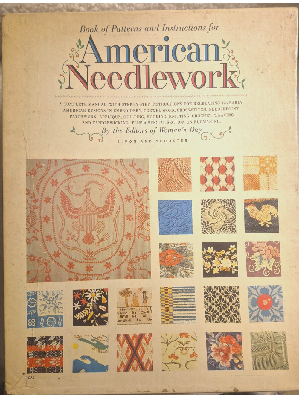 Vintage Box Set ~ Book of Patterns & Instructions for American Needlework ©1963